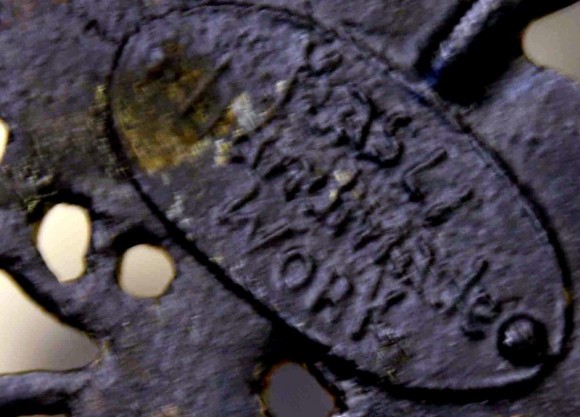 Прекрасная ажурная подставка из Каслинского литья. Россия, начало 20 века