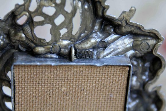 Небольшая рамка для фото в патине стиль Барокко