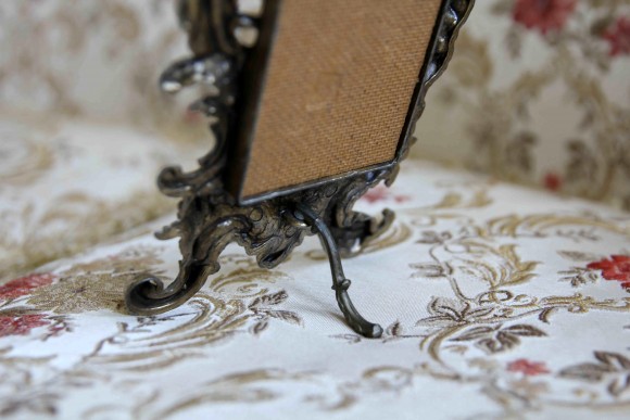 Небольшая рамка для фото в патине стиль Барокко