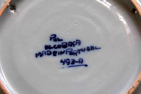 Фарфоровая настенная тарелка блюдо