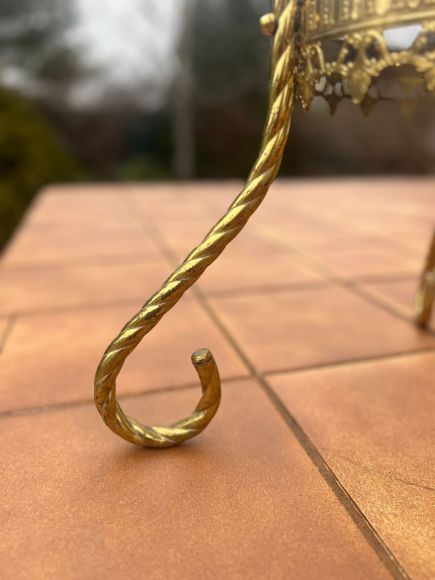 Декоративная подставка из латуни. Европа. Начало 20 века