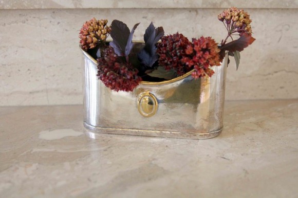 Овальная подставка под салфетки серебрение. Европа.Начало 20 века