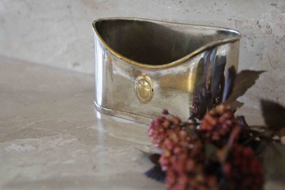 Овальная подставка под салфетки серебрение. Европа.Начало 20 века