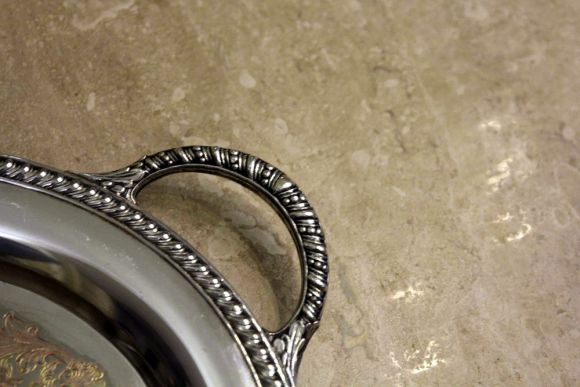 Очень интересый антикварный поднос.Европа.Начало 20 века