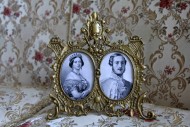 Шикарная двойная королевская рамка "Семейная"