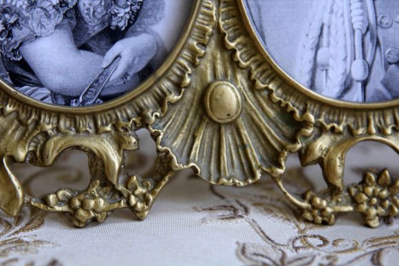 Шикарная двойная королевская рамка "Семейная"