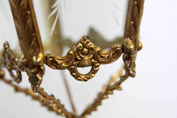 Старинный подвесной светильник на одну лампочку