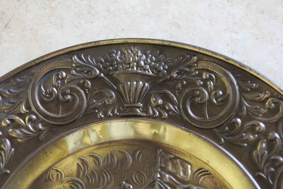 Латунное панно морской тематики