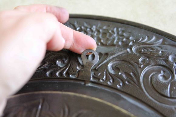 Латунное панно морской тематики