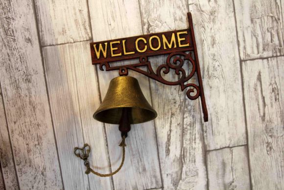 Винтажный колокольчик