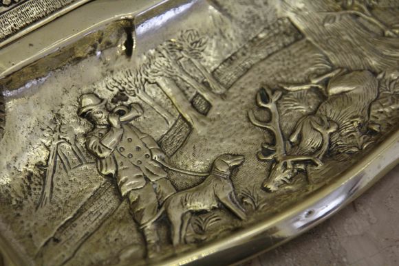 Великолепная старинная чернильница. Франция. Конец 19 века.