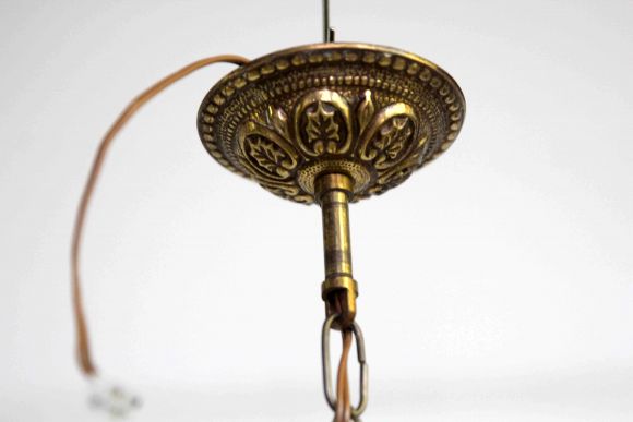 Старинный Фонарь - винтажный светильник из латуни