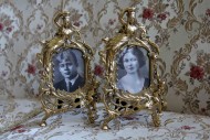 Восхитительные парные рамки из латуни РОМАНТИКА