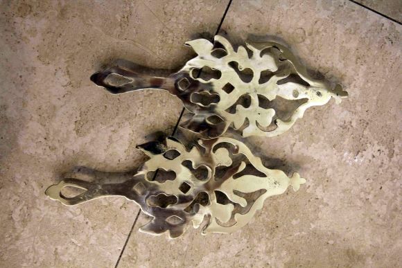 Такие миленькие парные антикварные подставочки.Европа. Начало 20 века