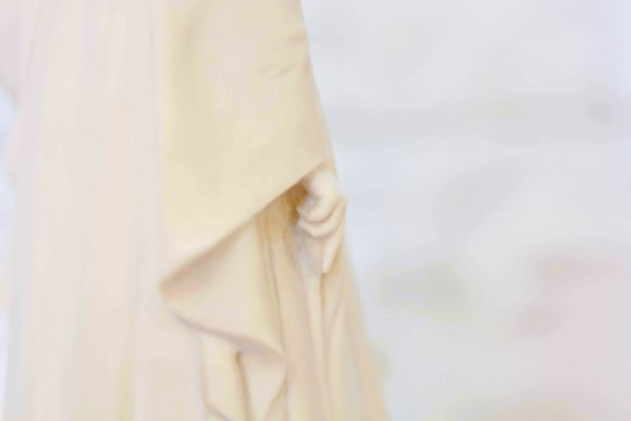 Винтажная статуэтка дама с собачкой. Европа. Начало 20 века