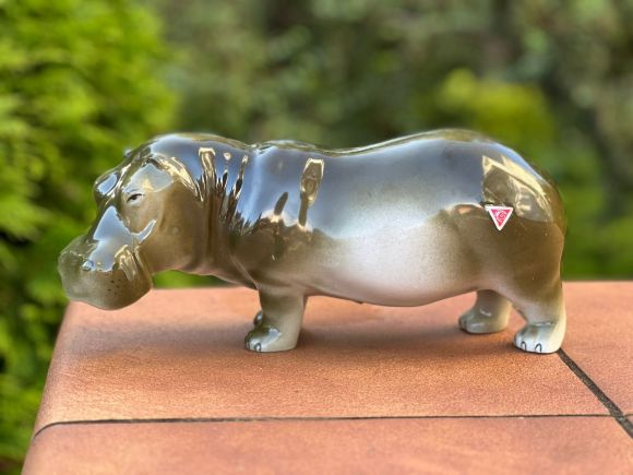 Винтажный гиппопотам. Европа. Конец 20 века