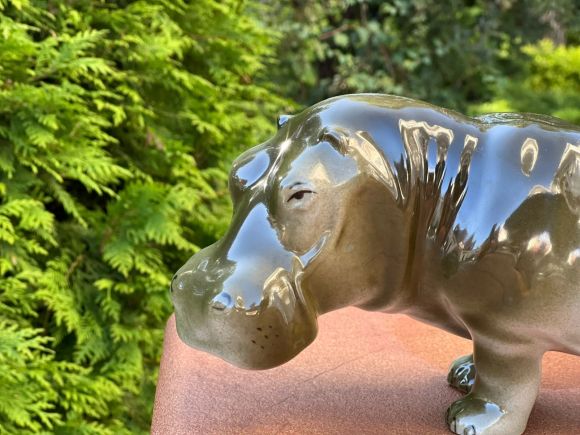 Винтажный гиппопотам. Европа. Конец 20 века