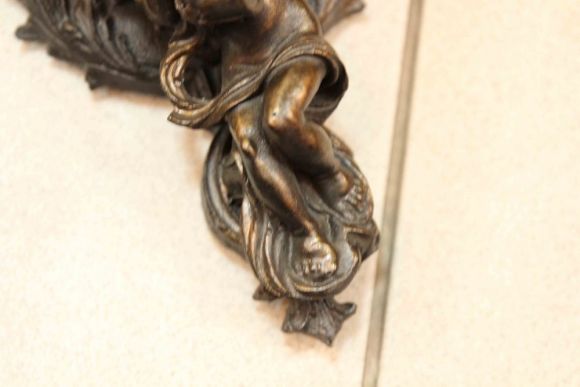 Просто шикарные старинные бра из бронзы