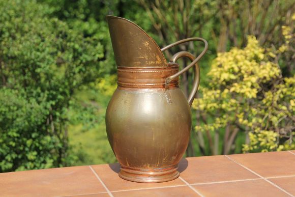 Интересный зольник в патине. Европа. Прекрасное состояние.