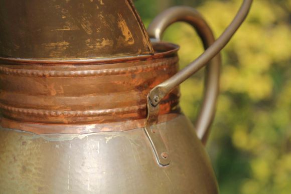 Интересный зольник в патине. Европа. Прекрасное состояние.