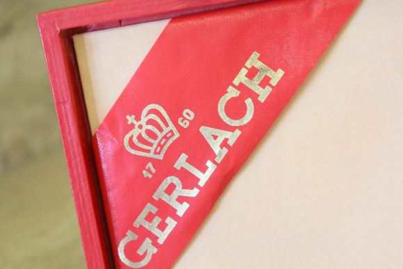 Винтажный подарочный набор столовых приборов „GERLACH” Европа. 20в.