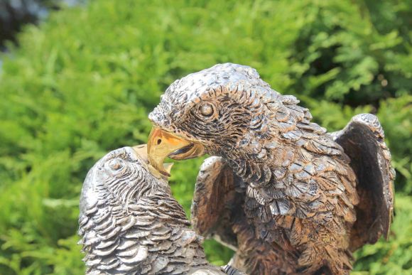 Невероятной красоты винтажная скульптура "Пара попугаев". Франция. 20 век.