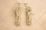 Очень красивые старинные бра с Путти