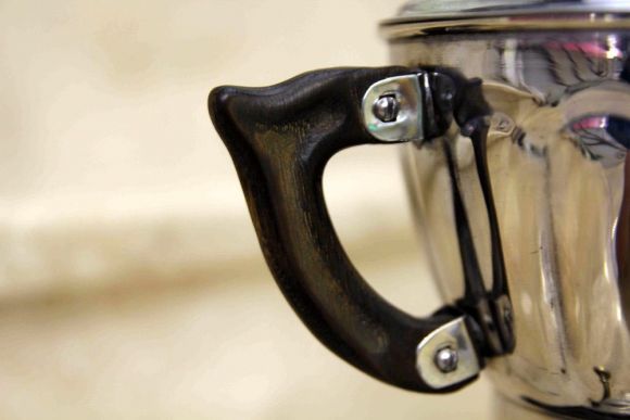 Редкий маленький самовар на горелке. Великолепное состояние