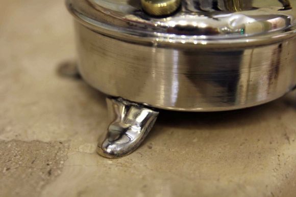 Редкий маленький самовар на горелке. Великолепное состояние