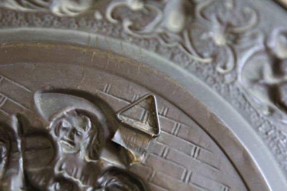 Медное настенное панно МУЗИЦИРОВАНИЕ