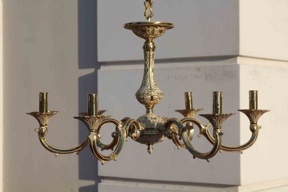  Роскошная латунная люстра