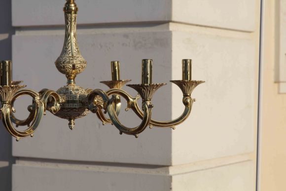  Роскошная латунная люстра