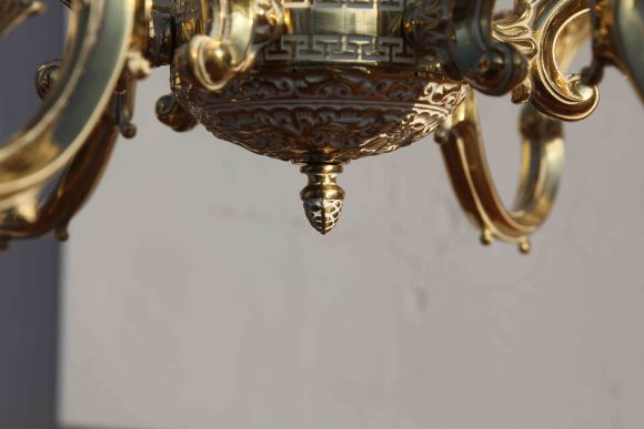  Роскошная латунная люстра
