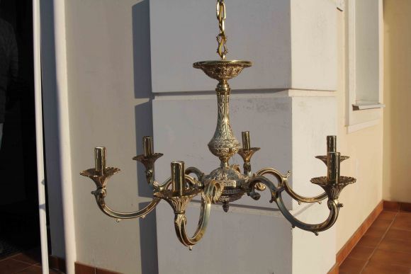  Роскошная латунная люстра