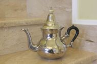 Симпатичный винтажный чайник с посеребрением.  Европа ХХ в.