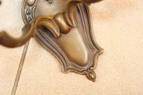 Великолепное антикварное бра из бронзы