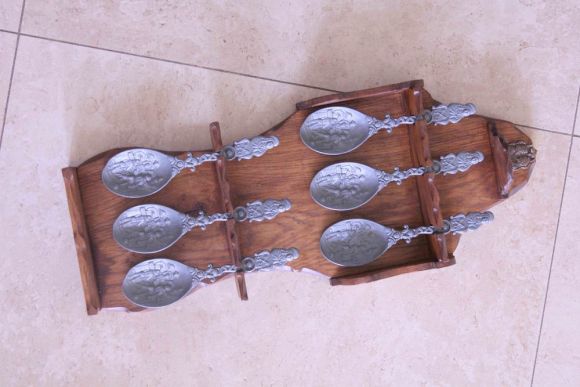 Замечательный подарок, набор старинных ложек. Европа.Конец 19 века