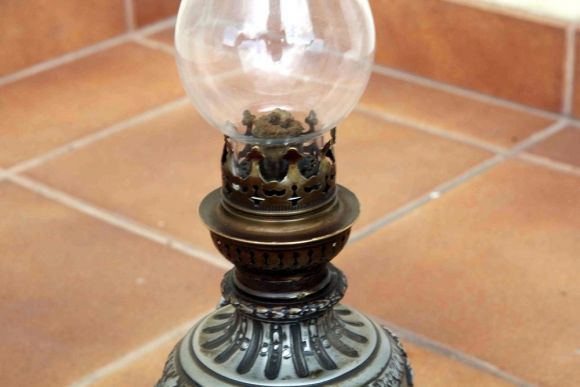 Необыкновенная керосиновая лампа.Европа. Начало 20  века