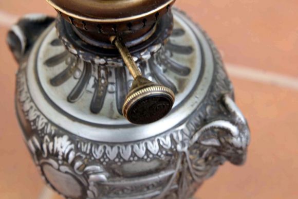 Необыкновенная керосиновая лампа.Европа. Начало 20  века