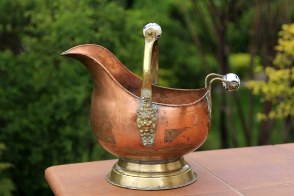 Европейский золькик из меди. Средний размер