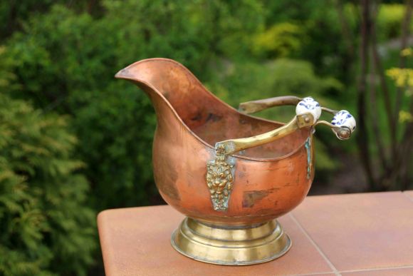 Европейский золькик из меди. Средний размер