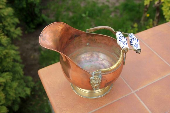 Европейский золькик из меди. Средний размер