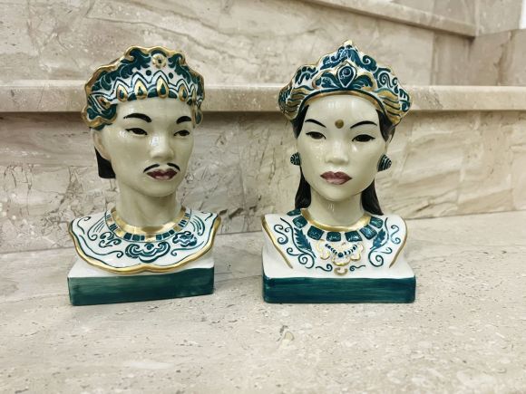 Бюсты аванской пары. Европа. Начало 20 века