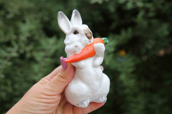 Фарфоровый зайчик ЛФЗ