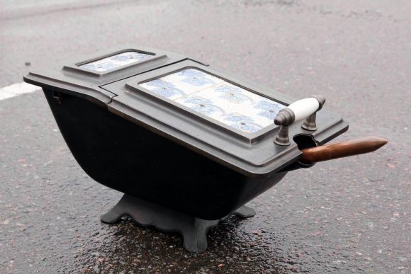 Настоящая диковина - старинный зольник. Конец 19 век