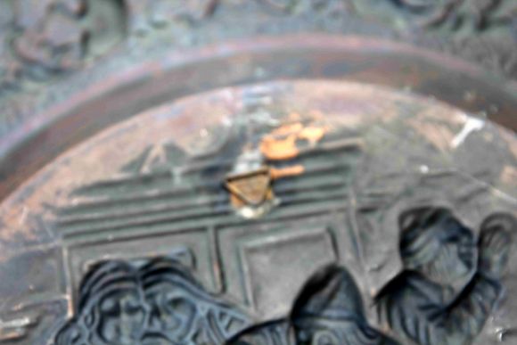 Голландское медное панно ПЬЯНКА