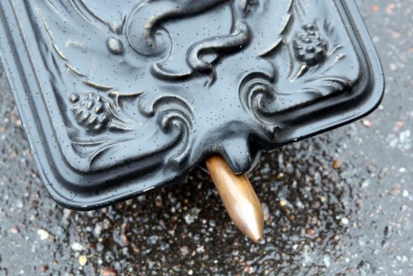 Красота! Старинная чугунная угольница. Европа. Конец 19 века