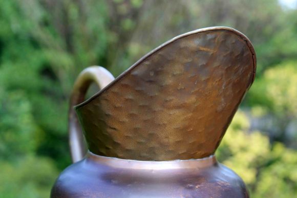 Огромный зольник с голландским сюжетом. Европа. Медь