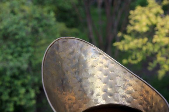 Огромный зольник с голландским сюжетом. Европа. Медь