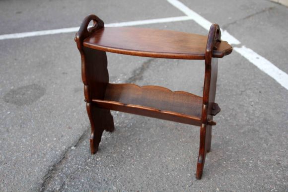 Дубовая газетница из Европы